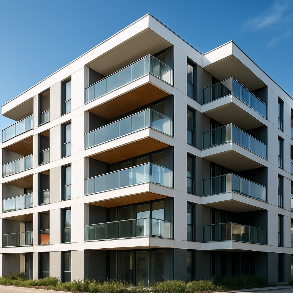 Complesso residenziale - nuova costruzione a Milano.