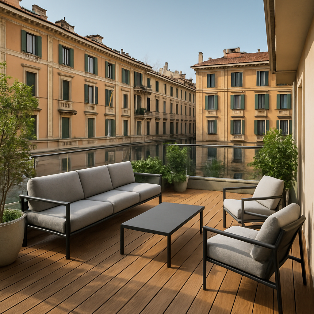Terrazzo abitabile - murature.